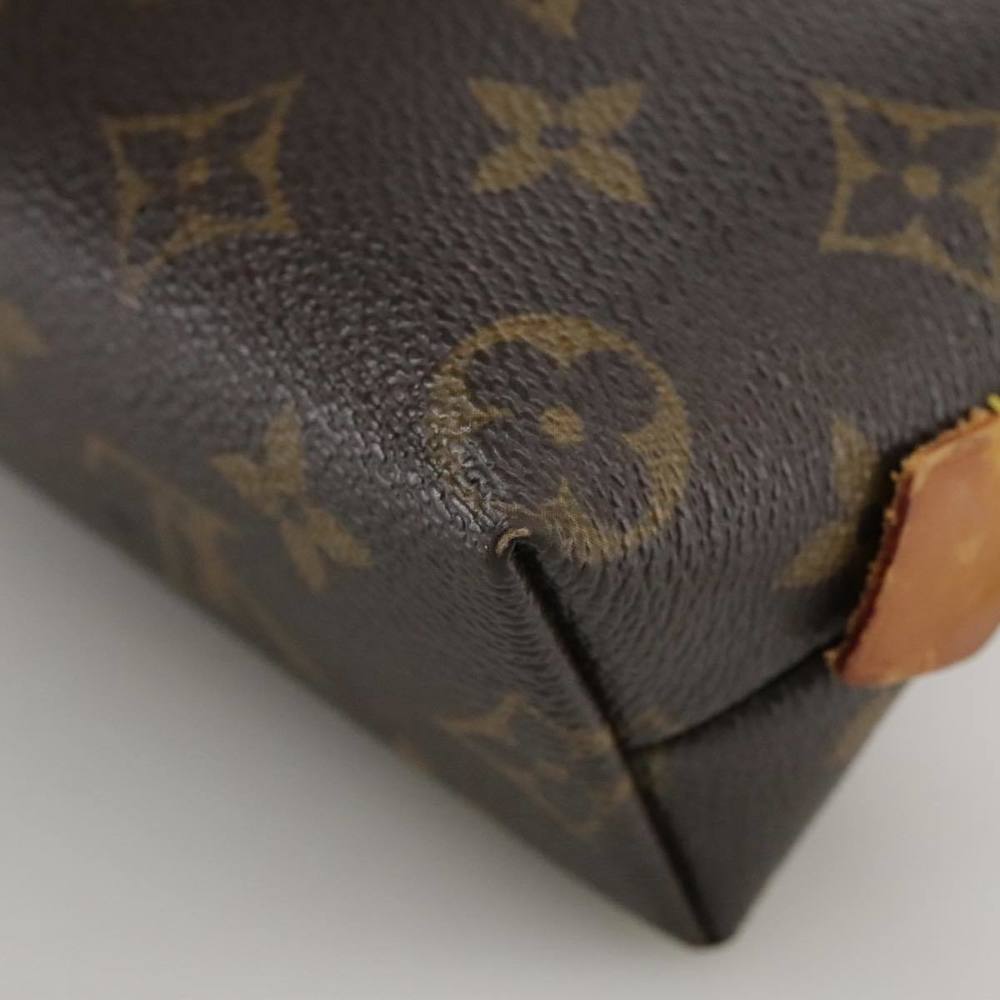 LOUIS VUITTON Monogram Pochette Cosmetic PM Cosmetic Pouch M47515 Auth 106931 - Picture 16 of 16